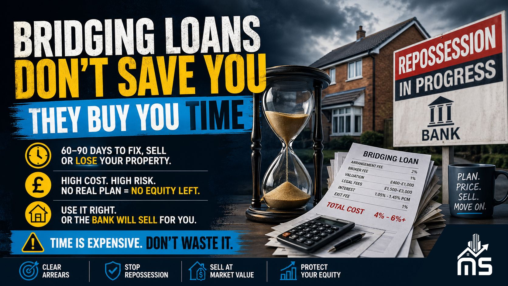 Bridging loan options for property owners facing repossession