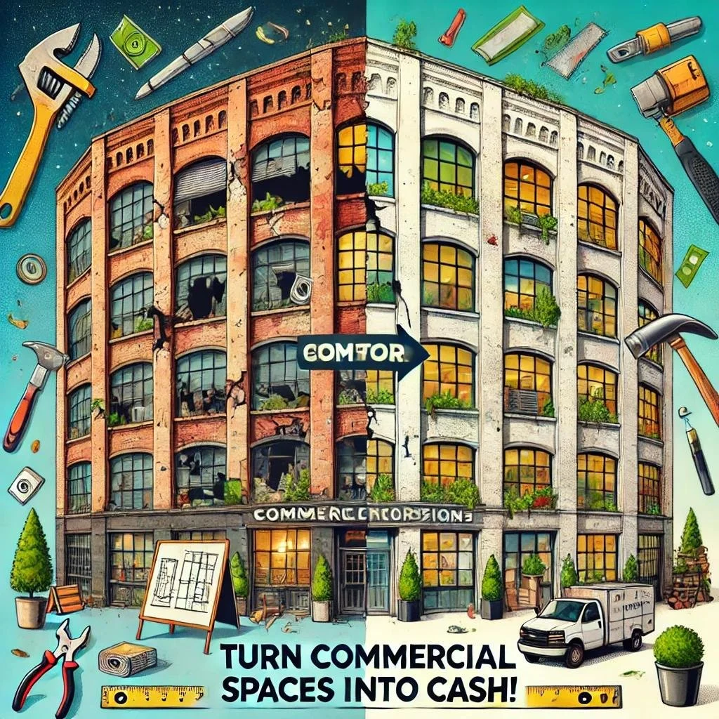 Commercial to residential property conversion in the UK