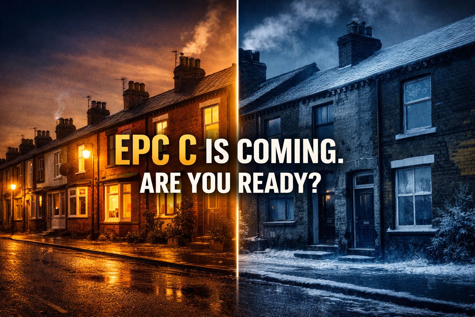 EPC energy performance certificate for UK rental property