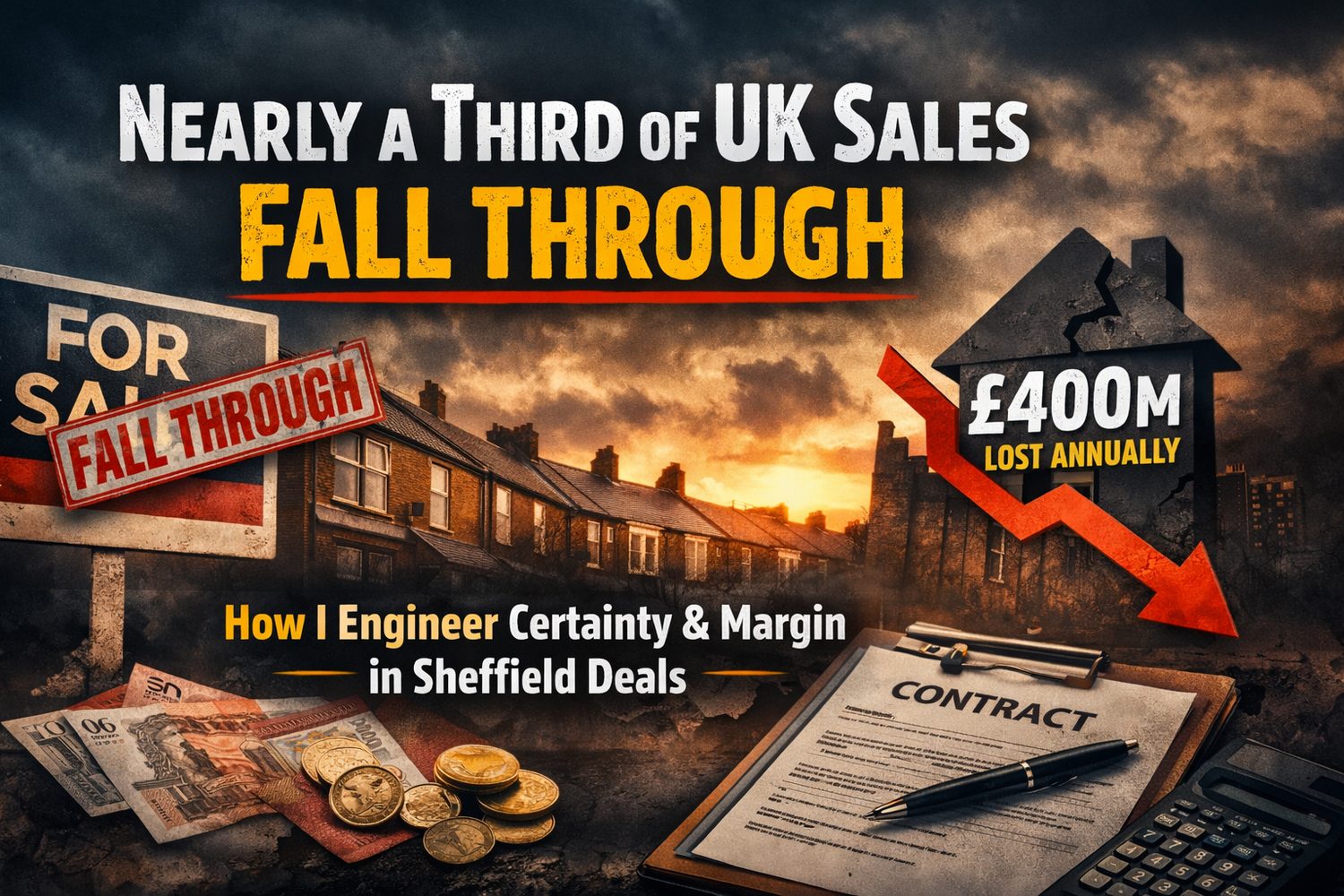 UK property sale fall-through risk and chain collapse statistics